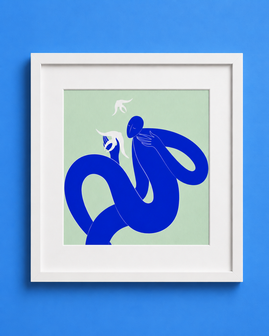 Art Print "Înapoi în timp"